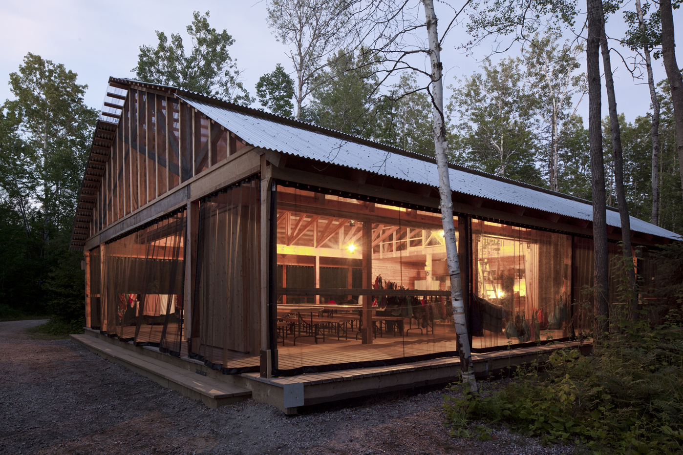 Grundy Lake Dining Lodge by LGA Architectural Partners Architizer