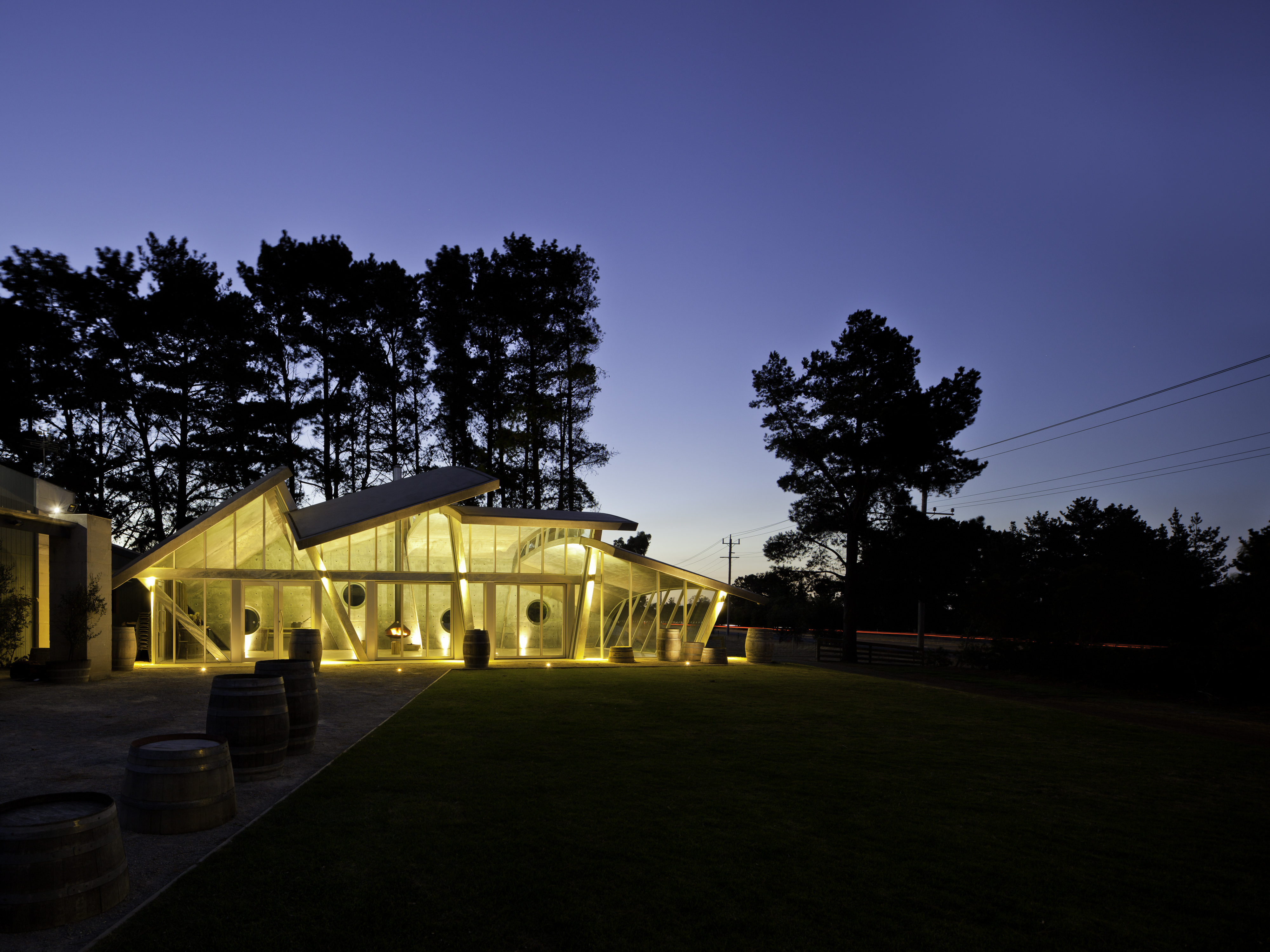 Leura Park Estate Winery Pavilion by Centrum Architects Architizer