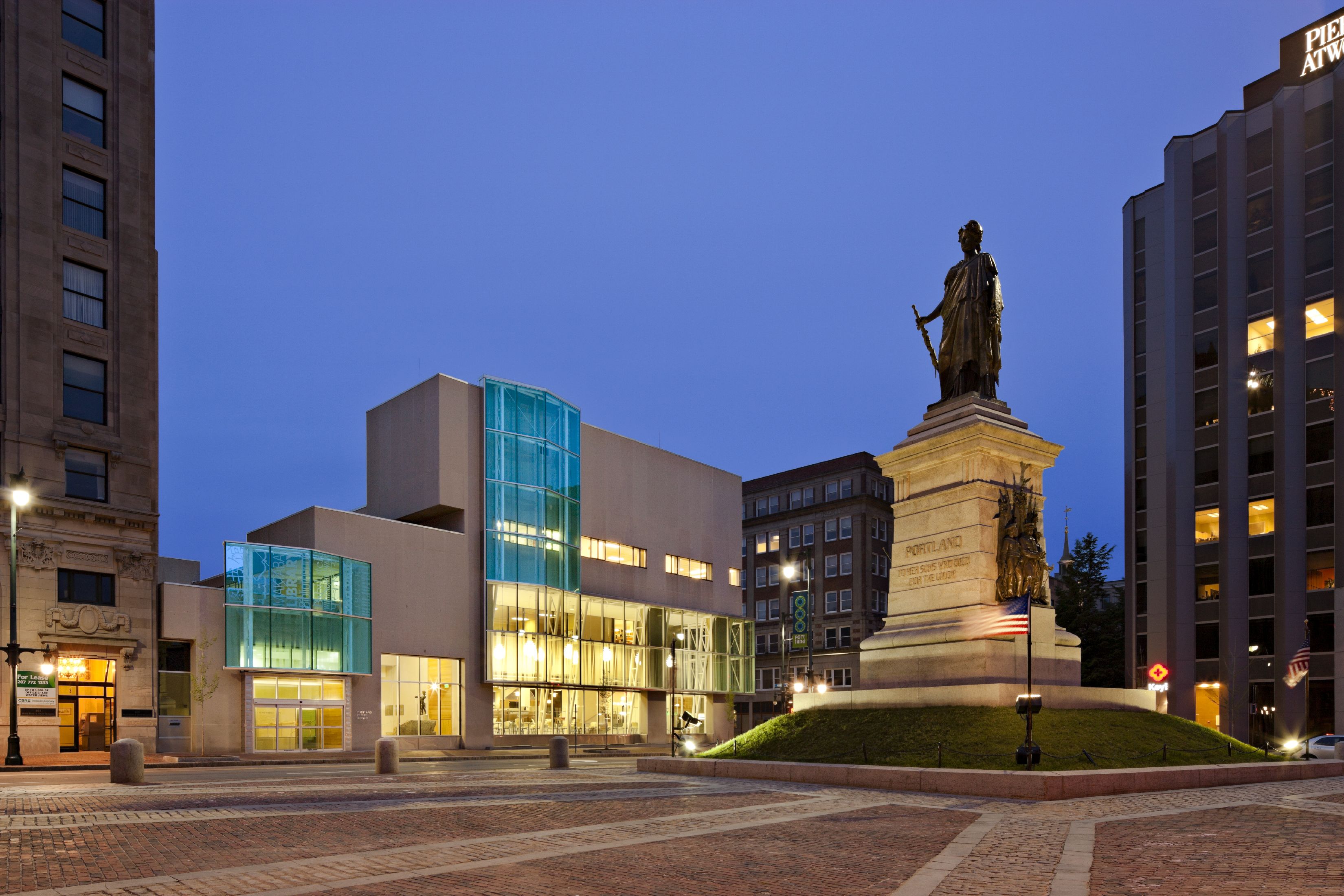 Portland Public Library By Simons Architects - Architizer