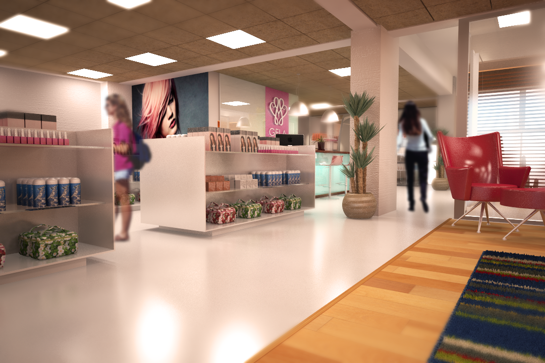 Interior design for a beauty clinic / Gela by Brandos Constructores ...