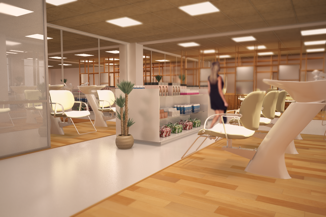 Interior design for a beauty clinic / Gela by Brandos Constructores ...
