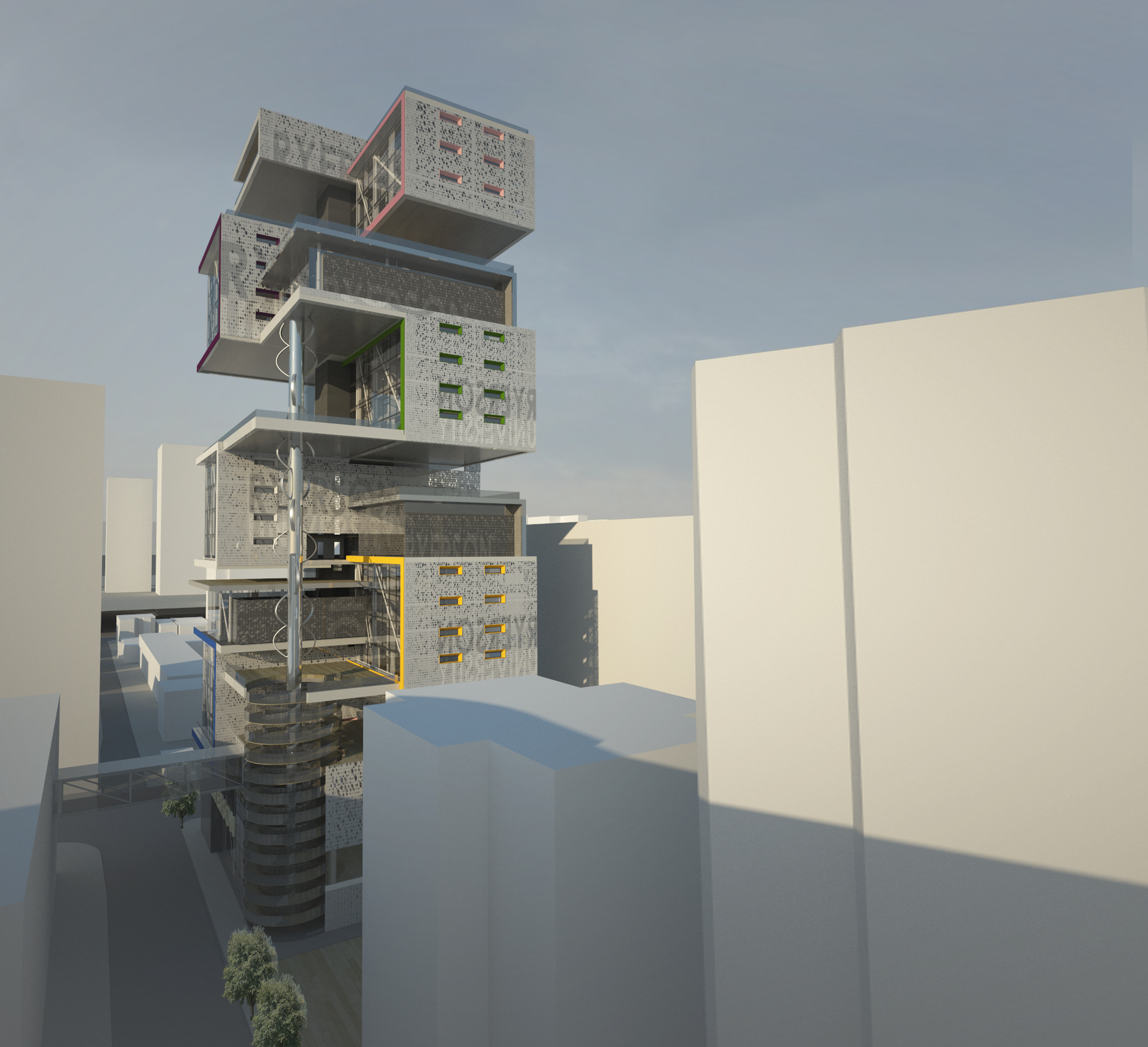 Ryerson Student Housing Competition by Fougeron Architecture Architizer