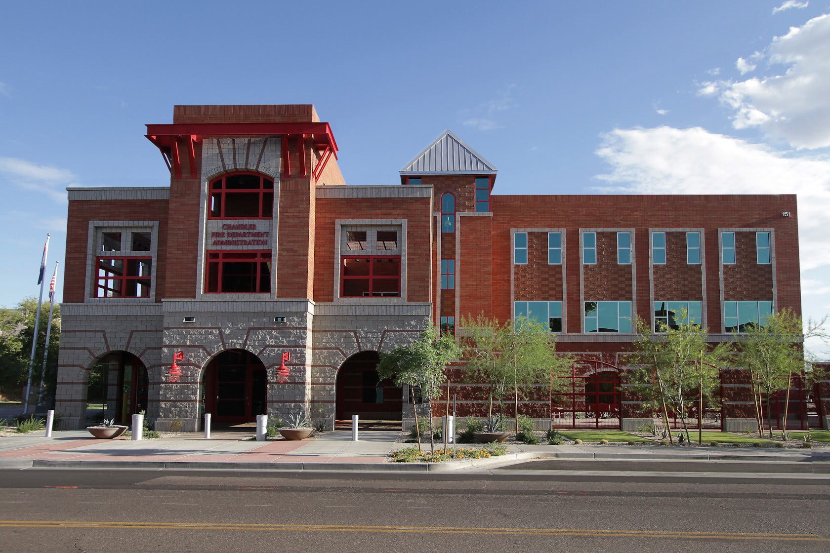 Chandler Fire Administration Building by Perlman Architects of Arizona
