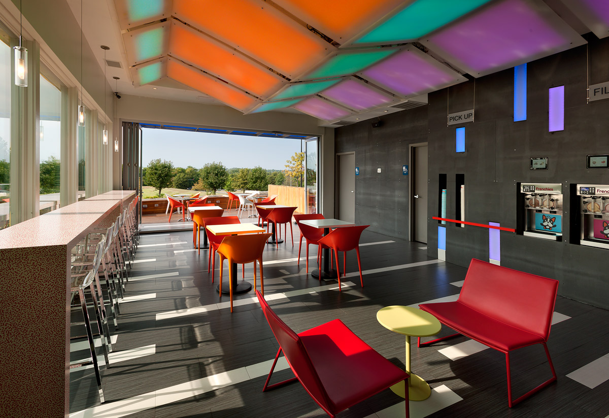 Frenchies Yogurt Lounge by KUBE Architecture Architizer