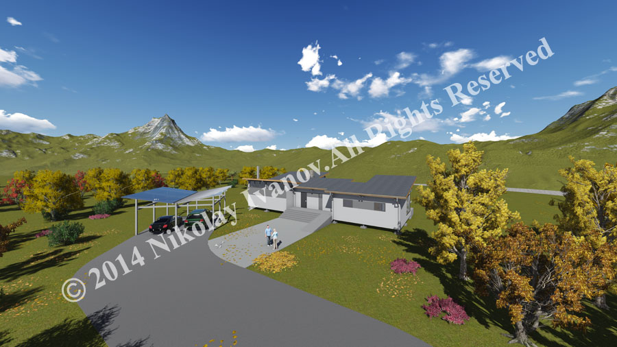 House 10House on the river bank by "Revolut Solutions"Ltd. Architizer