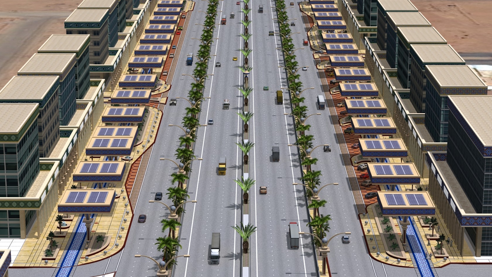 Dirab Road Streetscape Architizer