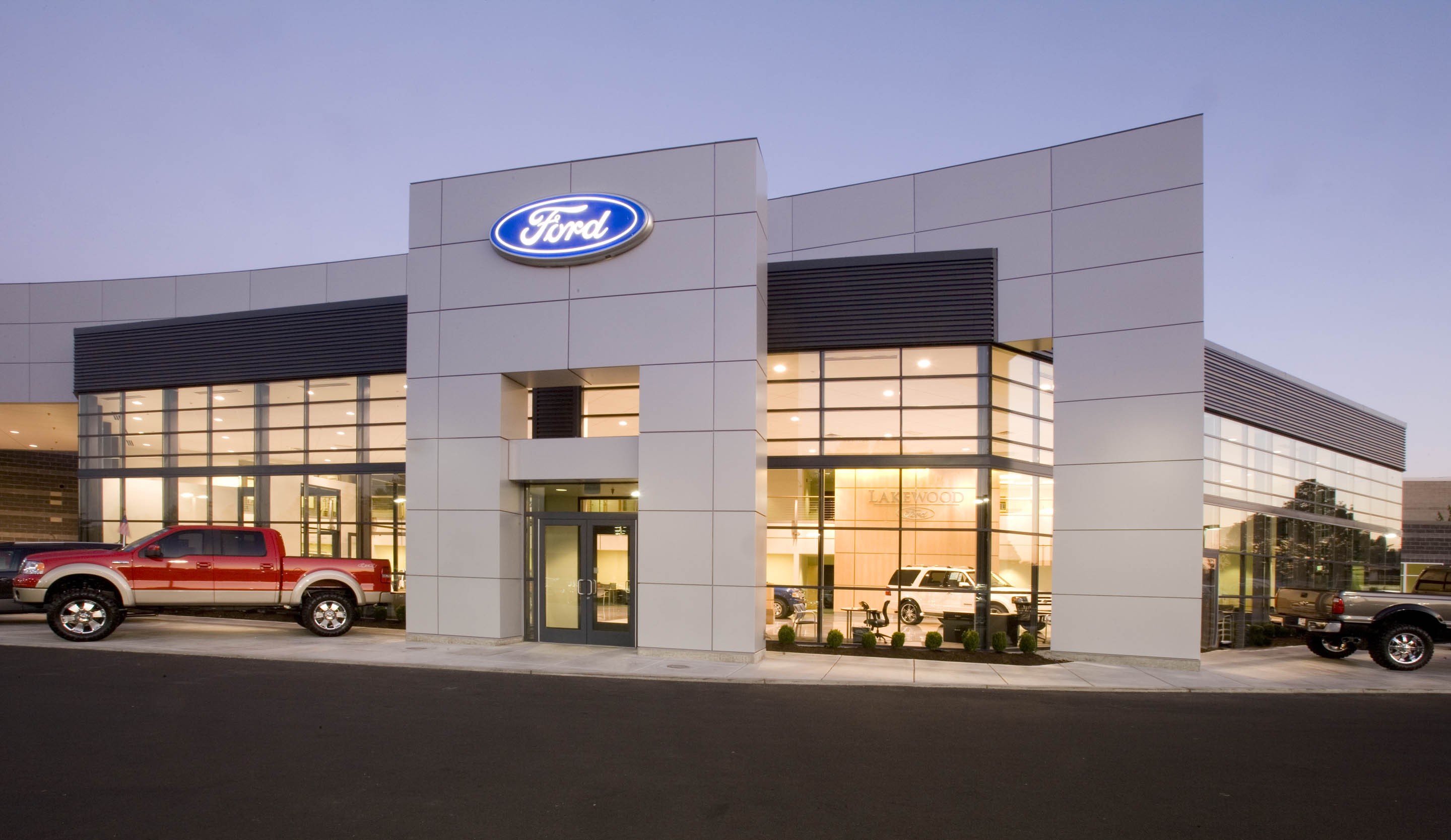 LAKEWOOD FORD by HELIX DESIGN GROUP Architizer