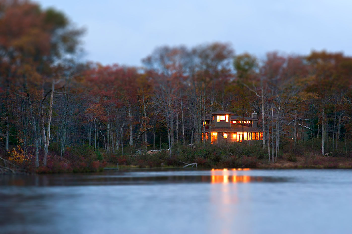 Conashaugh Lake House by Hudson Design Architecture & Construction