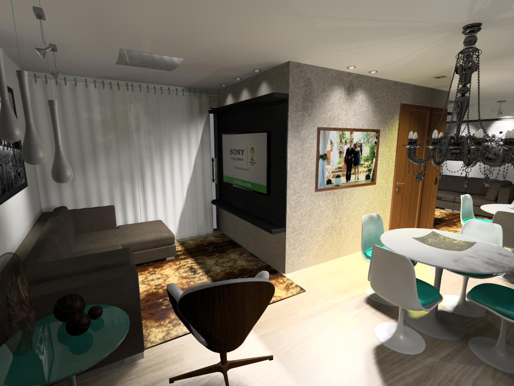 Thiago e Bárbara Apartament by Home Sweet Home Ambients - Paulo Costa ...