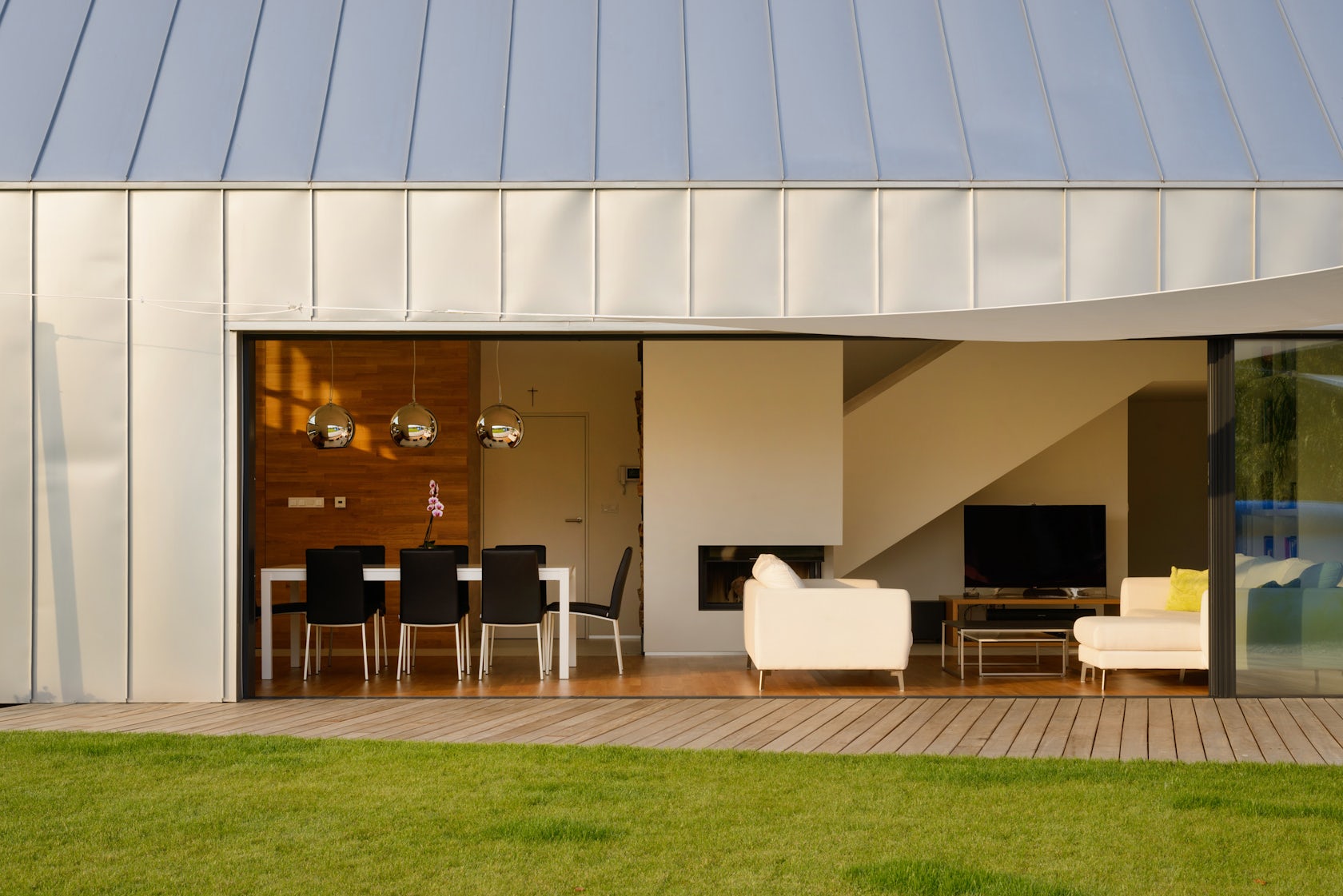 Two barns house on architizer