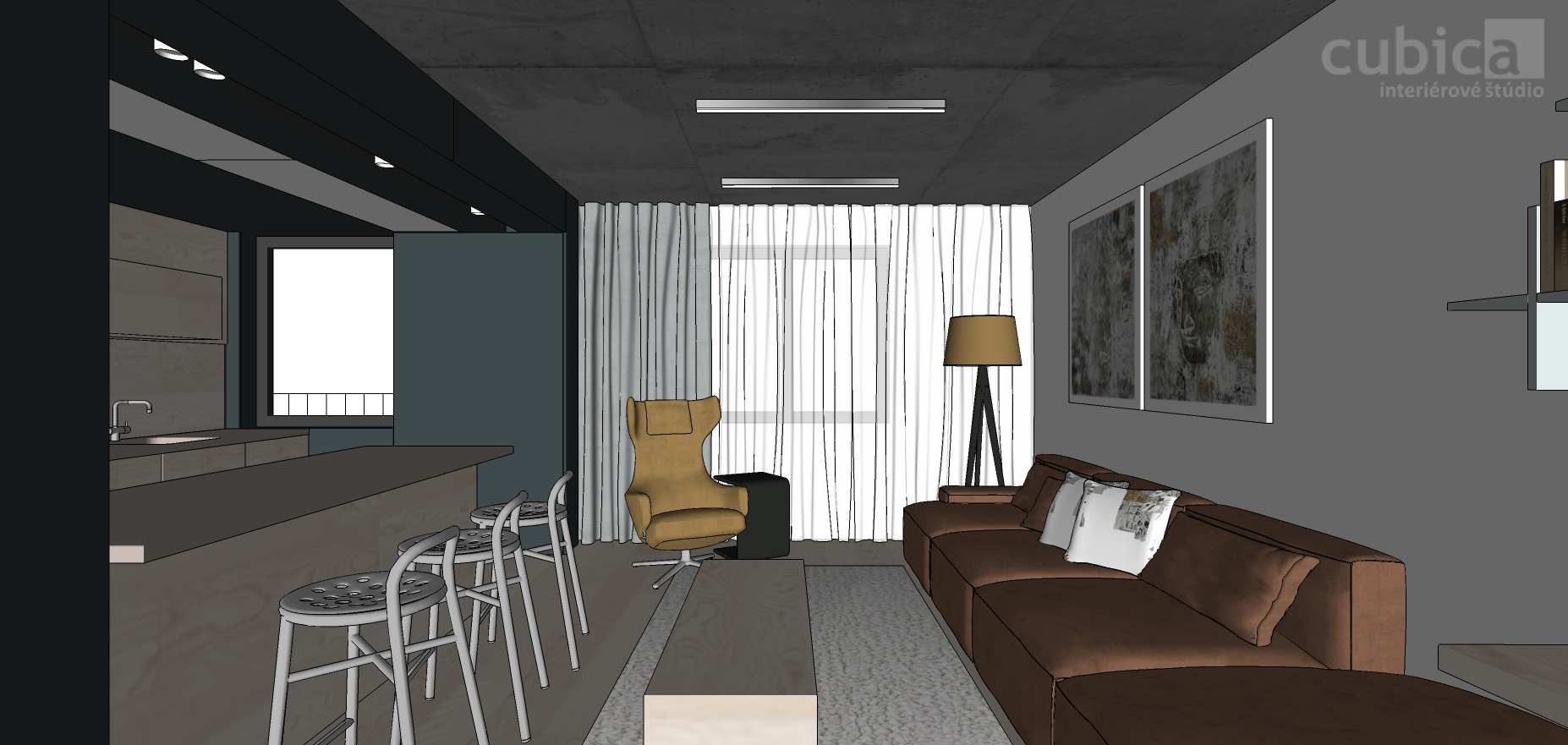 Apartment interior design in Vienna by Cubica - Architizer