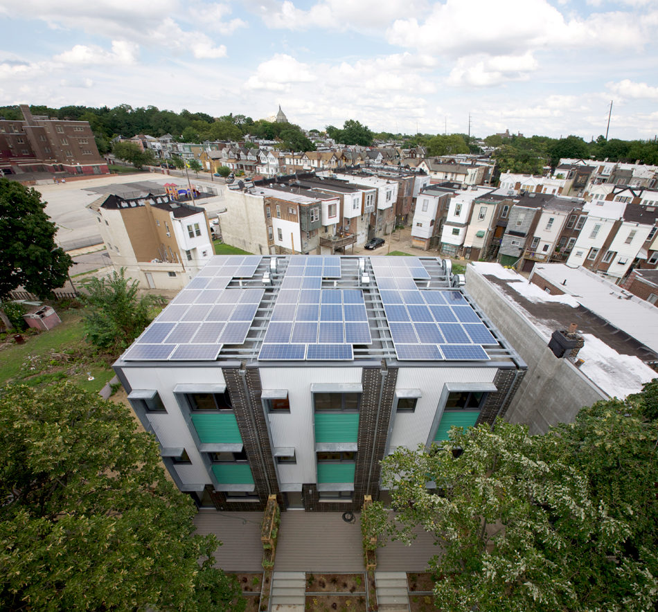 Belfield Townhomes Architizer