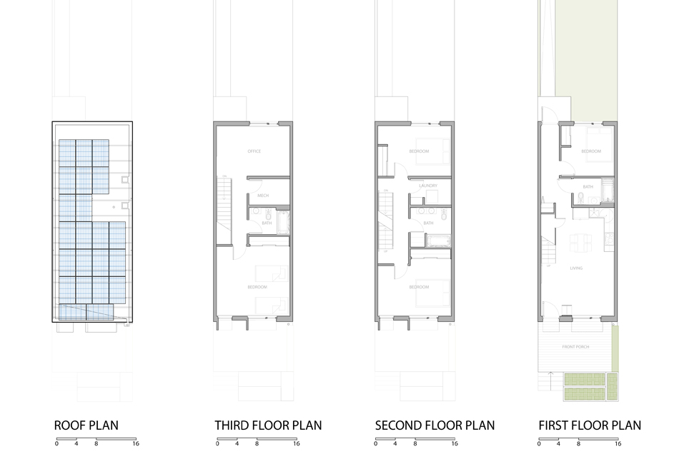 Belfield Townhomes by Onion Flats Architizer