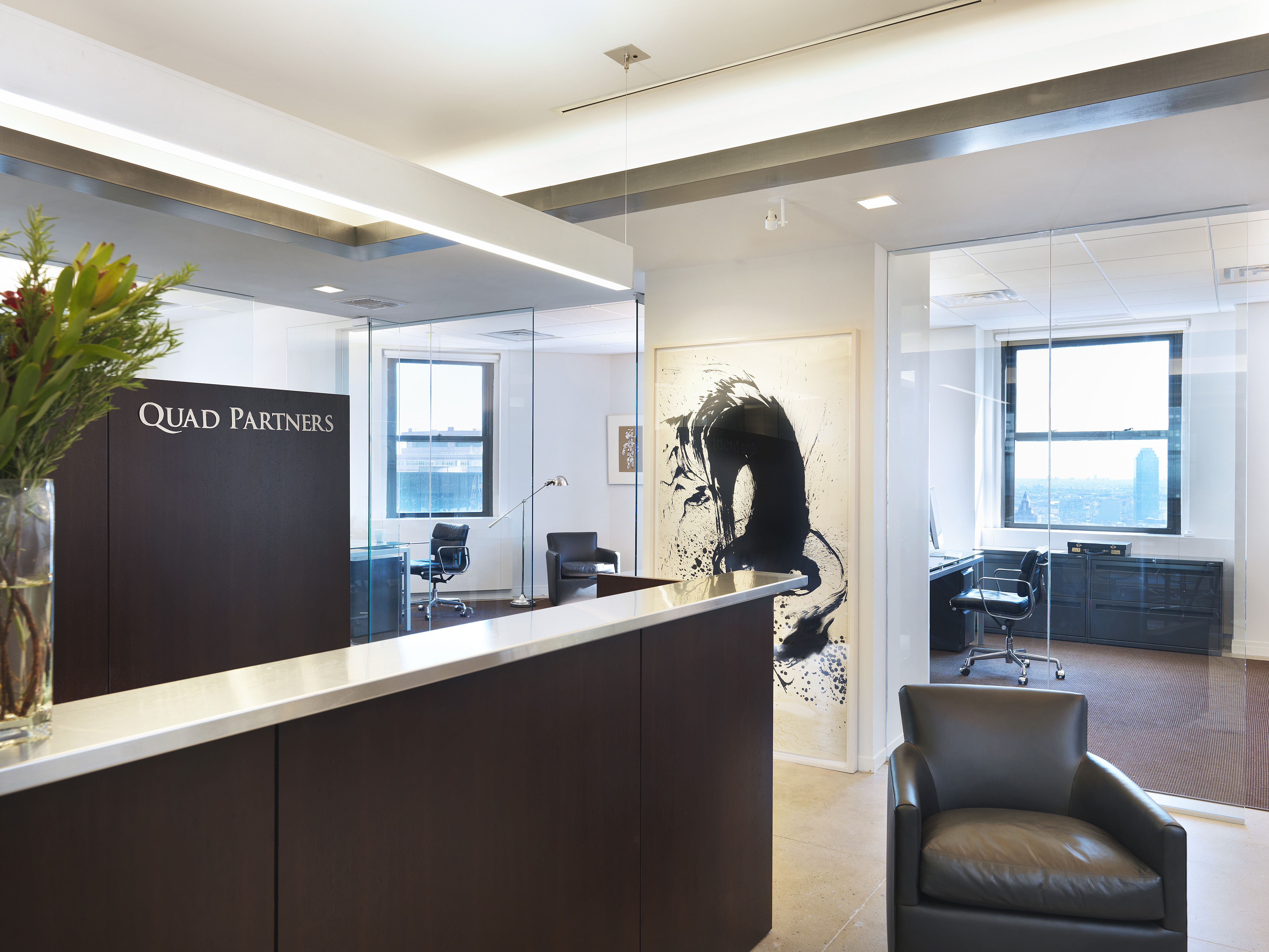 Quad Partners Offices, NYC by Lindsay Architecture Studio, P.C