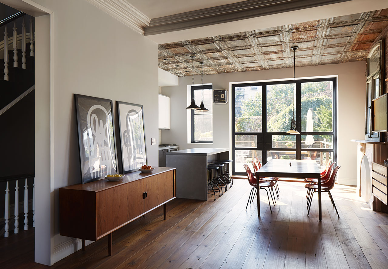 Idea 1036432: Fort Greene Brownstone by Sarah Jefferys Design in New ...