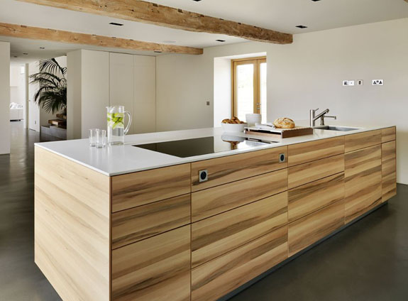 Barn conversion: Kitchen Architecture's bulthaup b3 by Kitchen ...