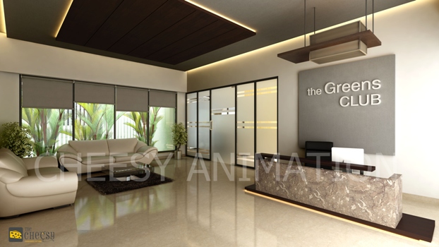 3D Interior Rendering - Design Service by THe Cheesy Animation Factory ...