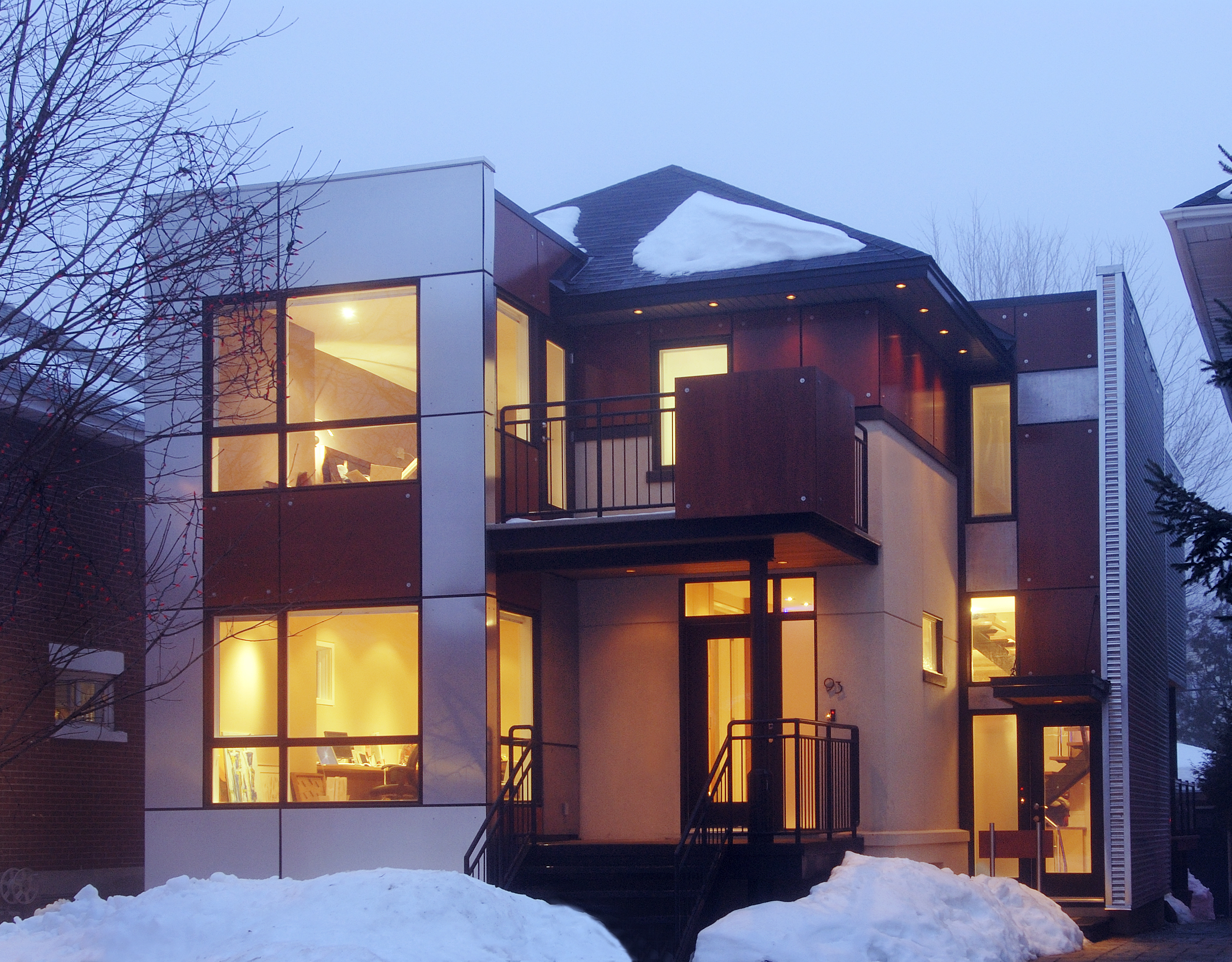Custom Home Ottawa by Southam Design Architizer