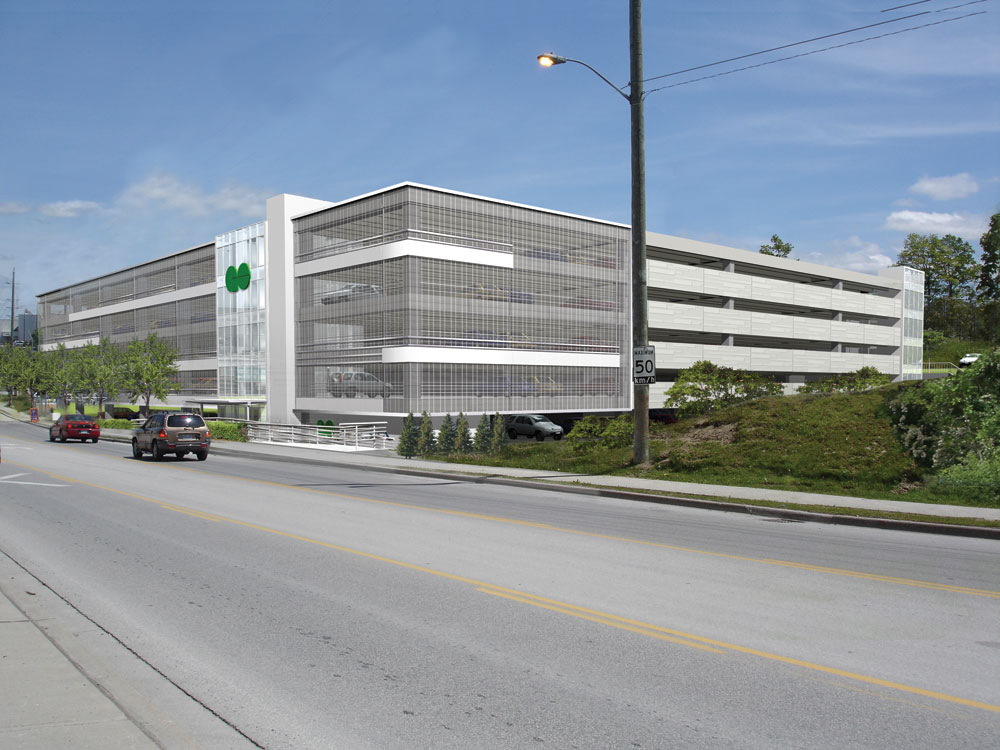 Aurora GO station Parking Garage Architizer