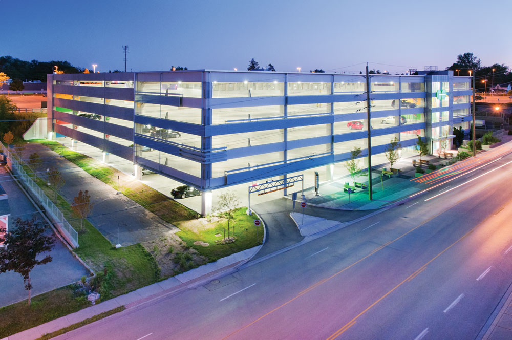 Aurora GO station Parking Garage Architizer