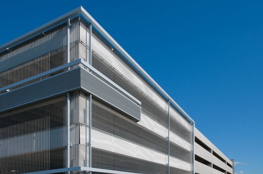 Aurora GO station Parking Garage by NORR Architizer