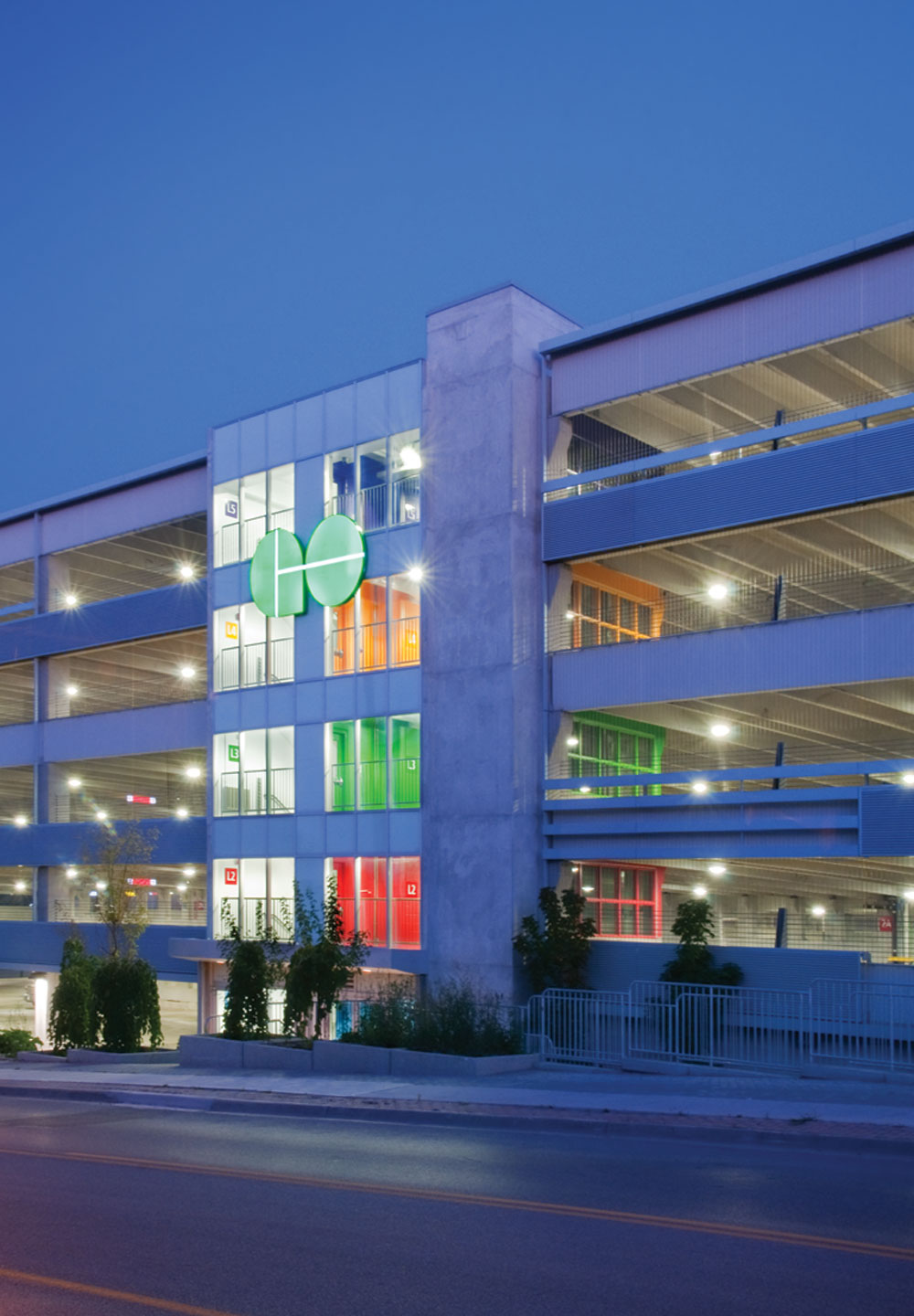 Aurora GO station Parking Garage by NORR Architizer