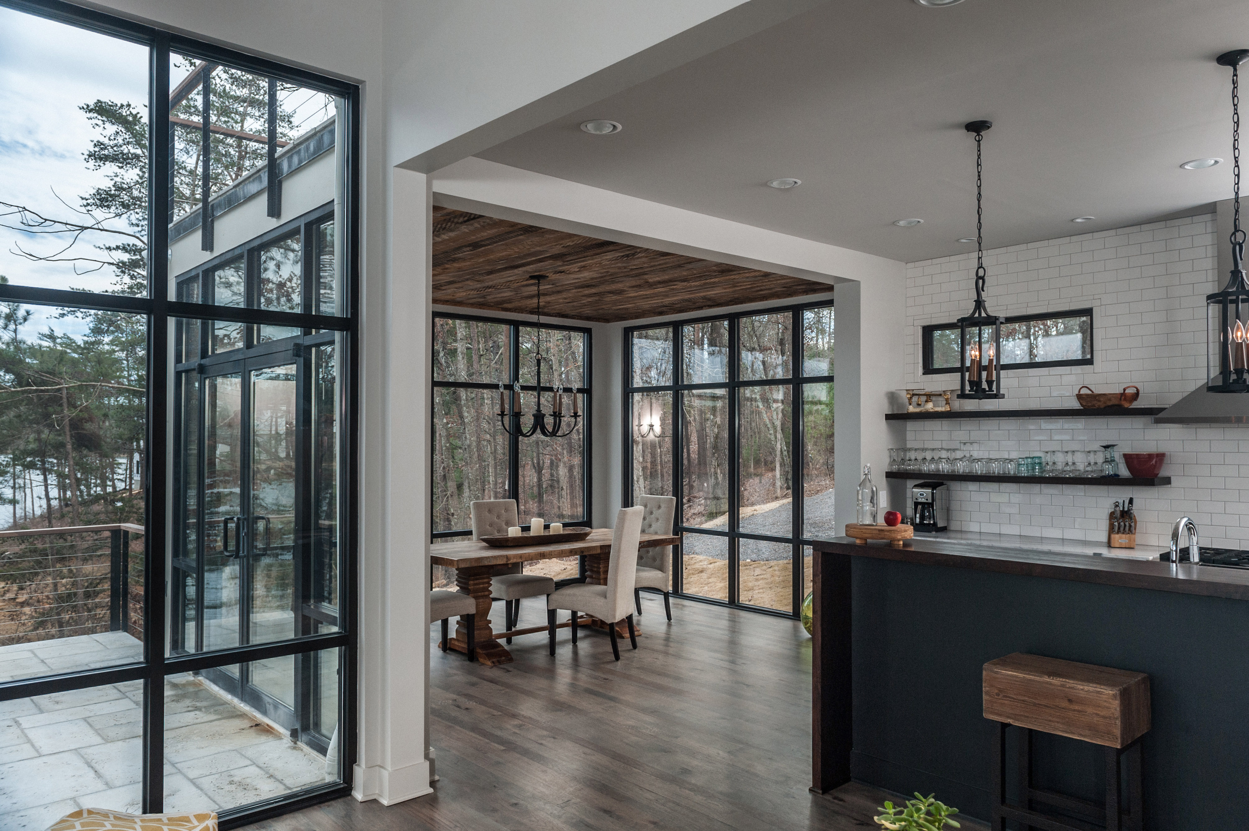 Modern Lakeside Retreat by Christopher Architecture and Interiors ...
