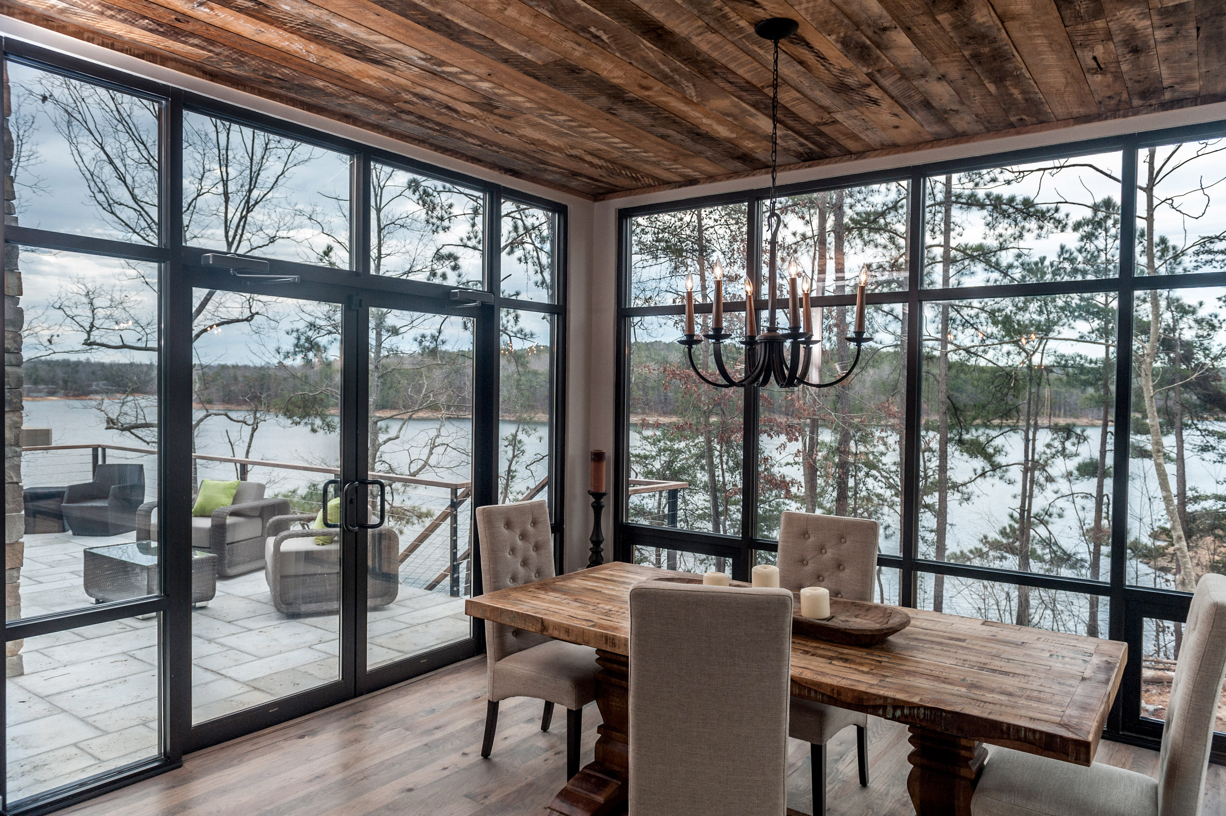 Modern Lakeside Retreat by Christopher Architecture and Interiors ...