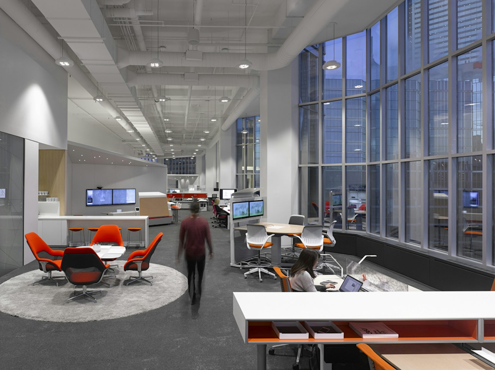 Steelcase WorkLife Showroom Architizer
