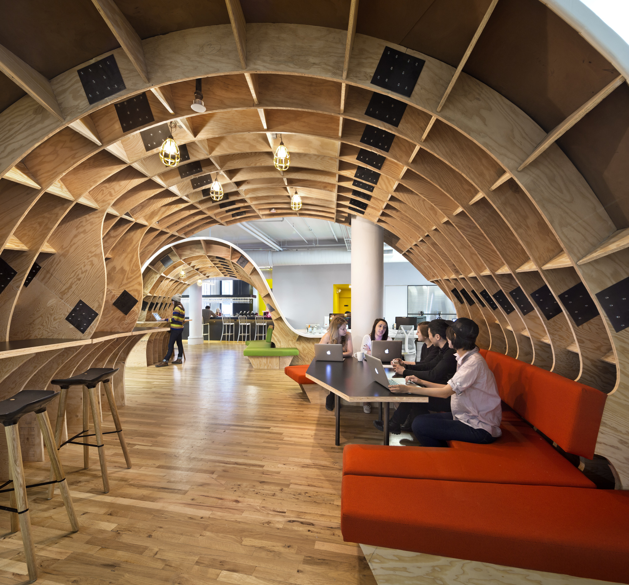 Idea 1119007: The Barbarian Group by Clive Wilkinson Architects in New ...