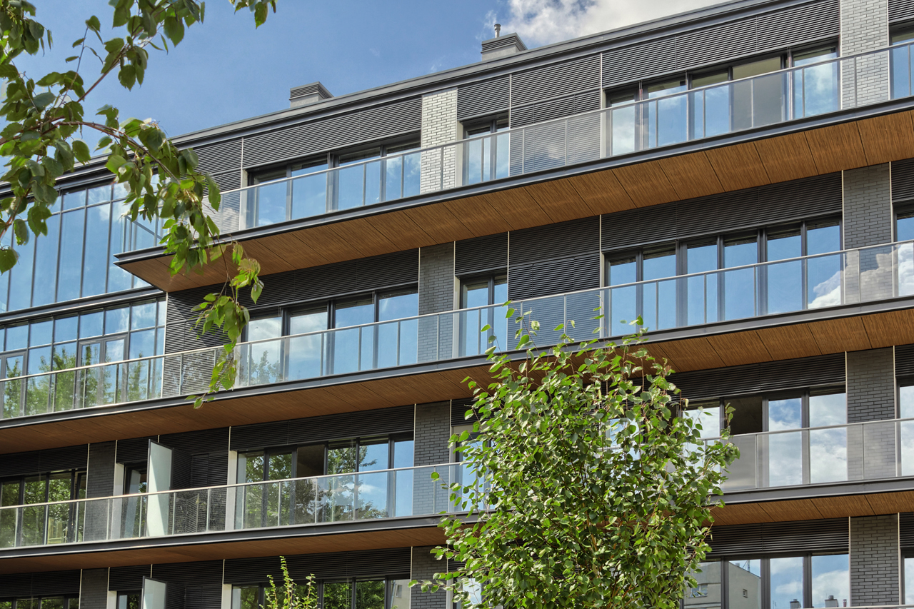 Apartament building in Warsaw Architizer