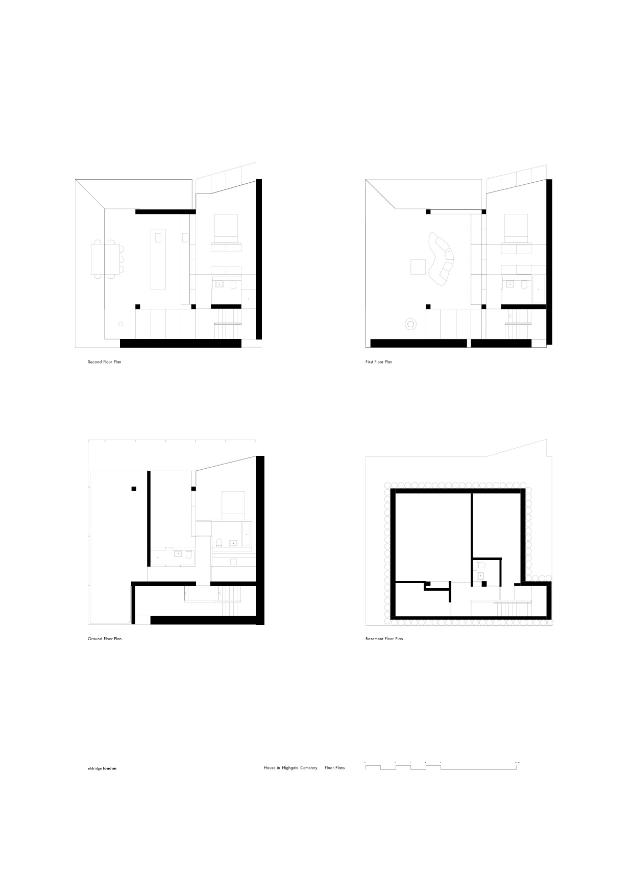 House in Highgate Cemetery by Eldridge London Architizer