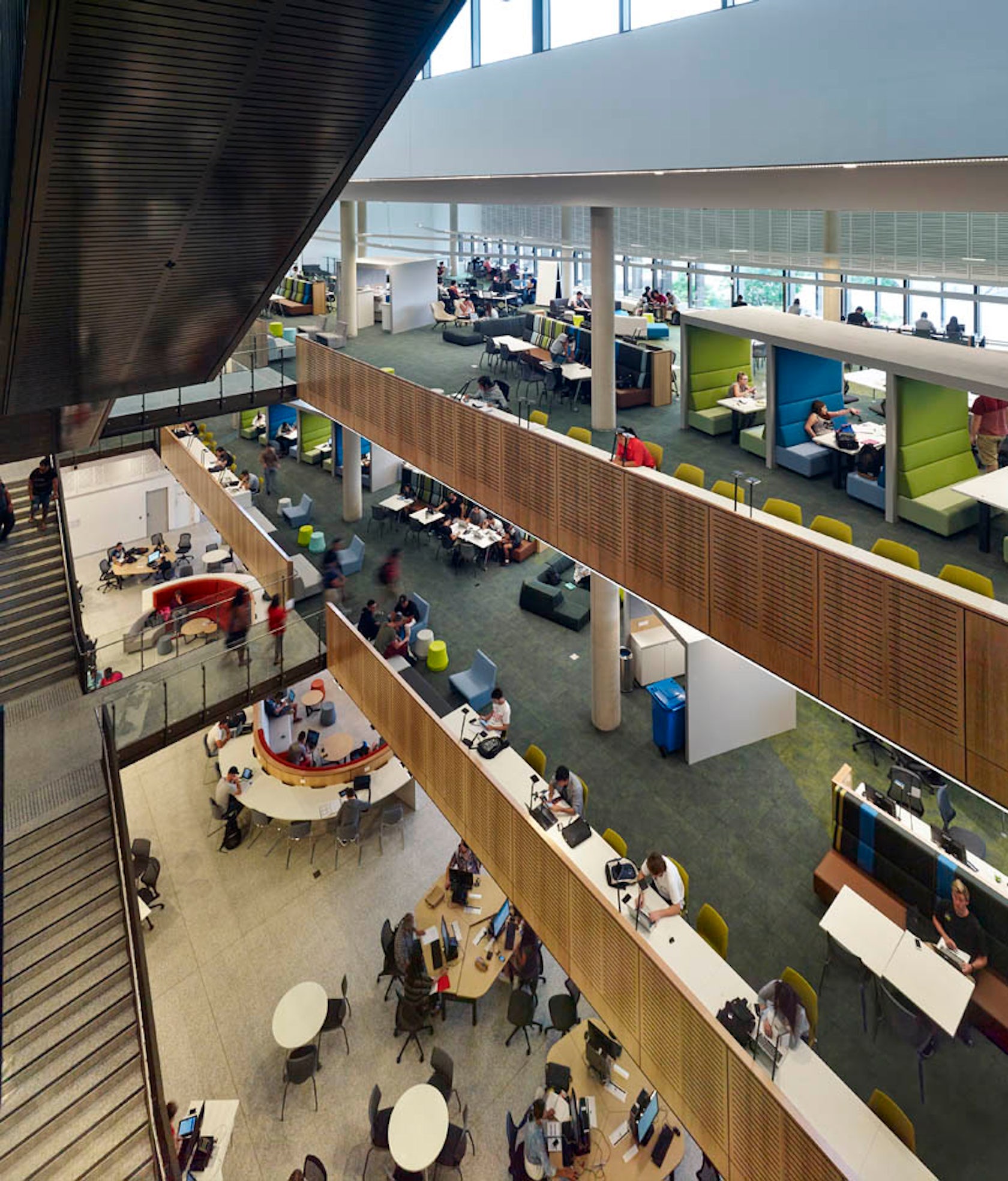 University of Western Sydney Kingswood Campus Library by AJ+C Architizer University of Western Sydney Kingswood Campus Library by AJ+C Architizer