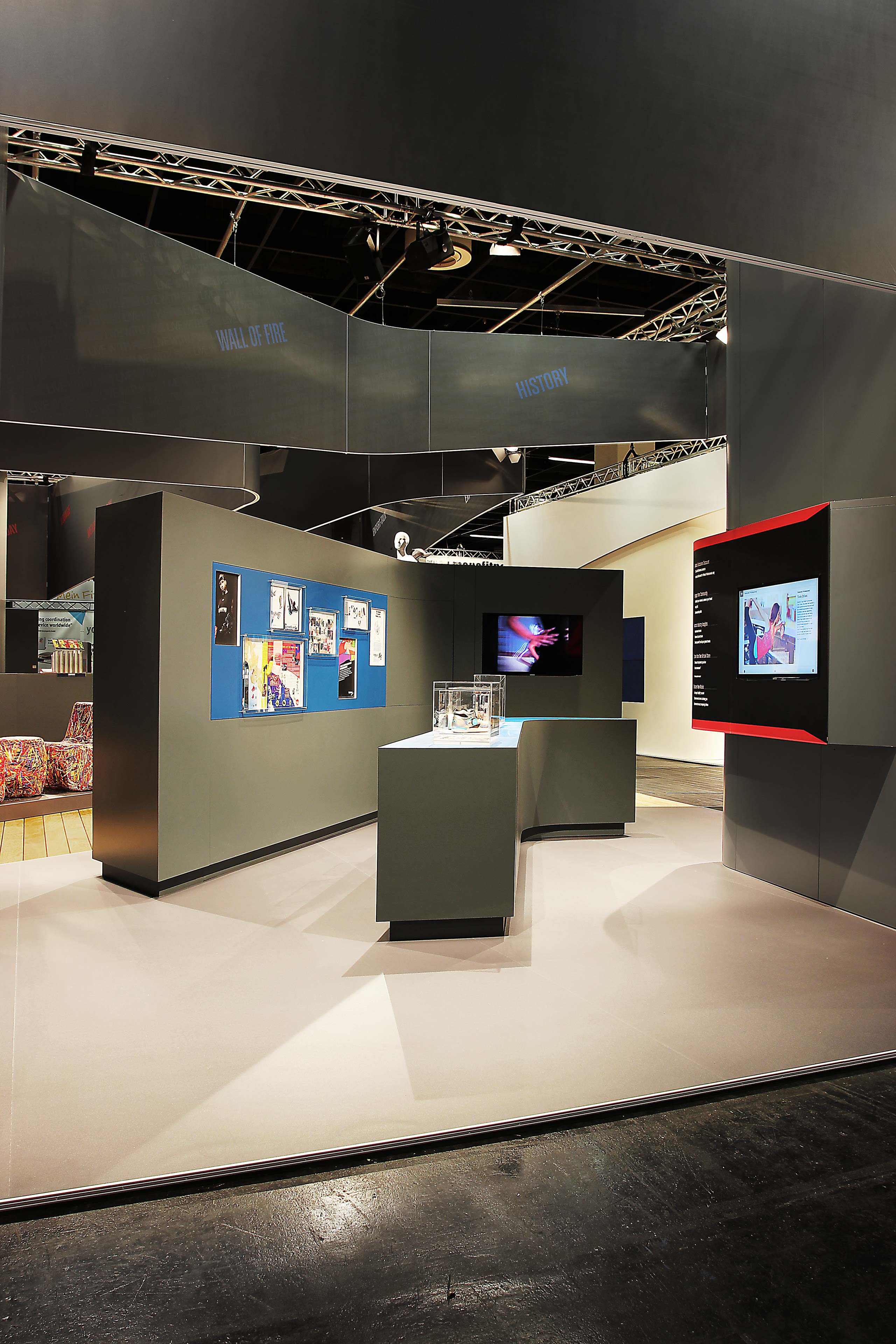 Reebok Trade Fair Stand by KINZO Architizer