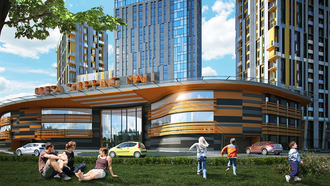 Apartment complex Odessa Gates in Kiev, Ukraine by AIMMGROUP Architizer