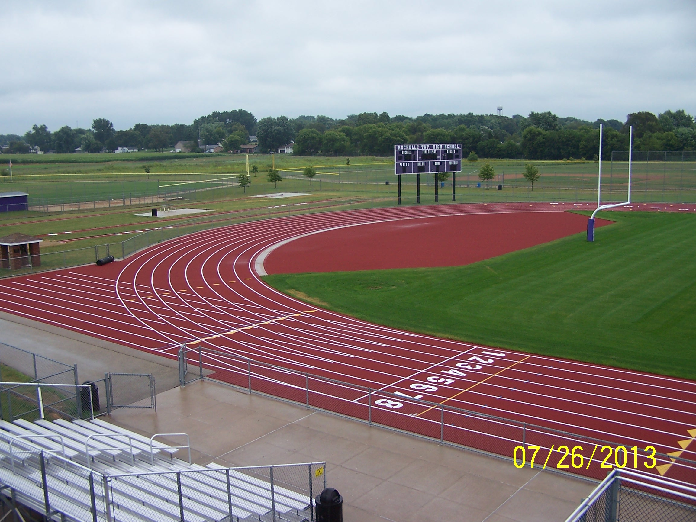 ROCHELLE HIGH SCHOOL ATHLETIC FACILITIES COMPLEX Rochelle Township High