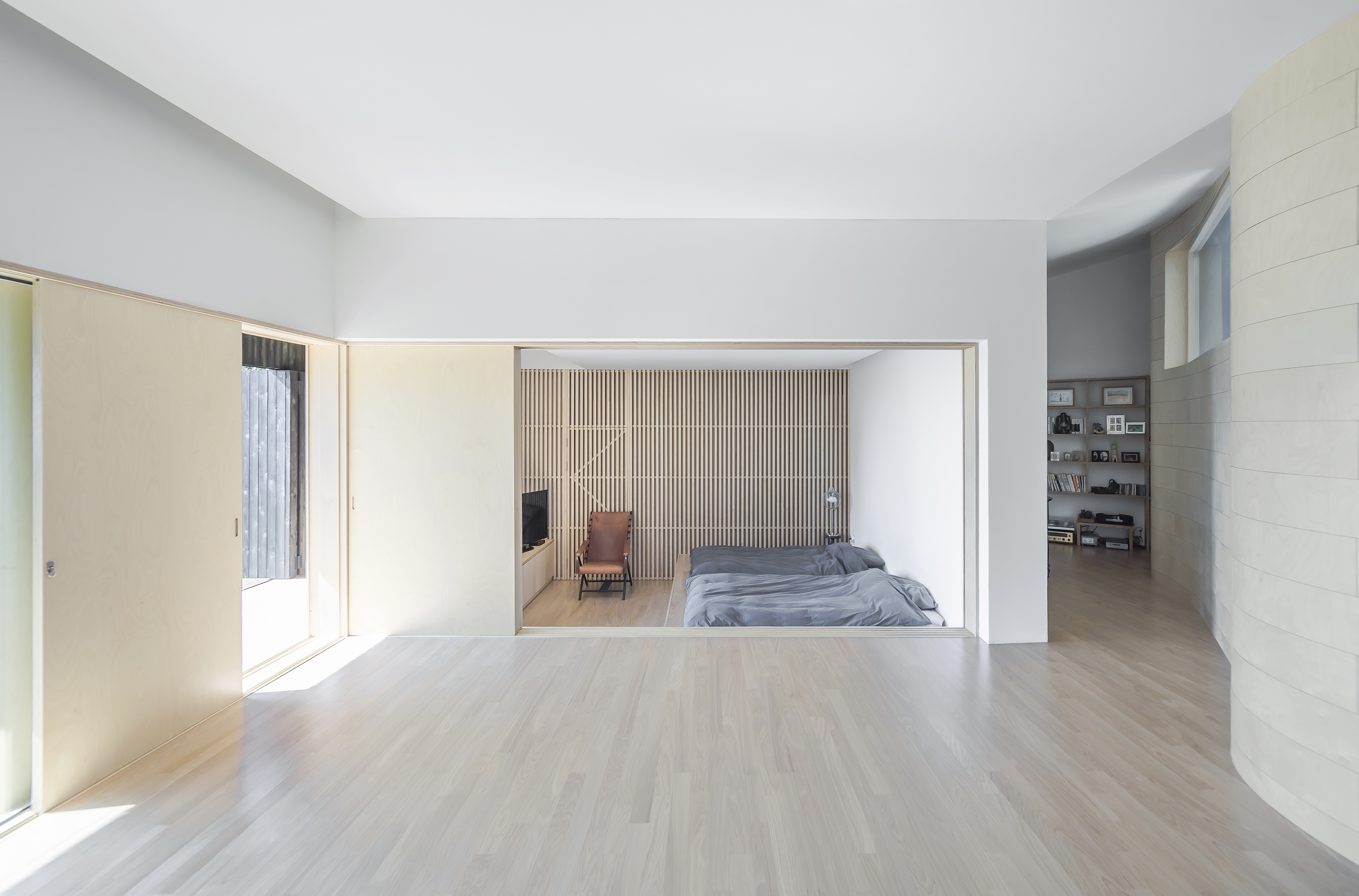 Tilt Roof House by BCHO Architects Associates Architizer