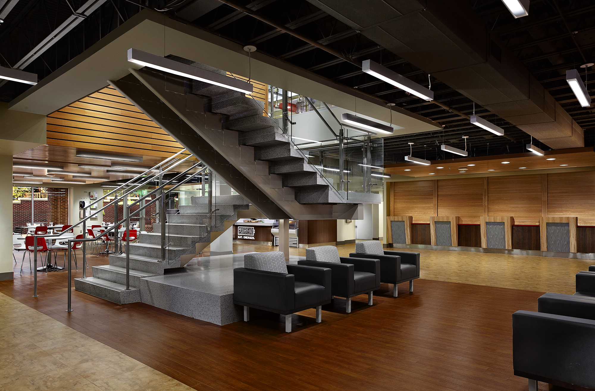 Johnson Commons West Renovation, University of Mississippi by Tipton