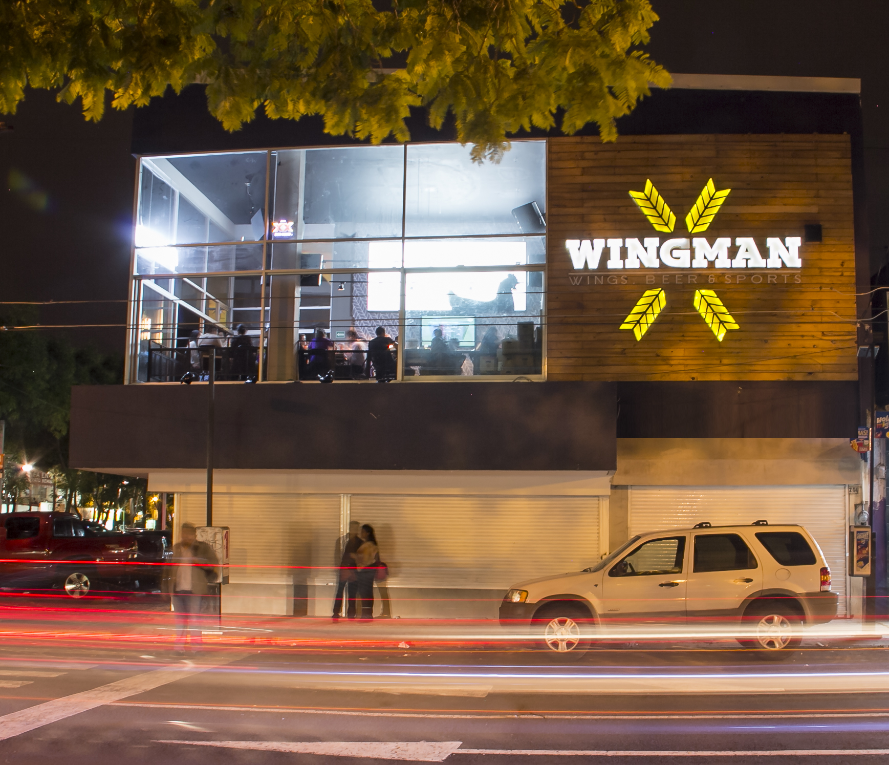 WINGMAN wings beer & sports Architizer