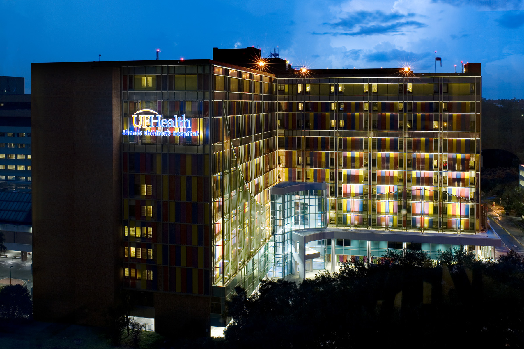 UF Health Shands Children's Hospital East Entry Renovation Architizer
