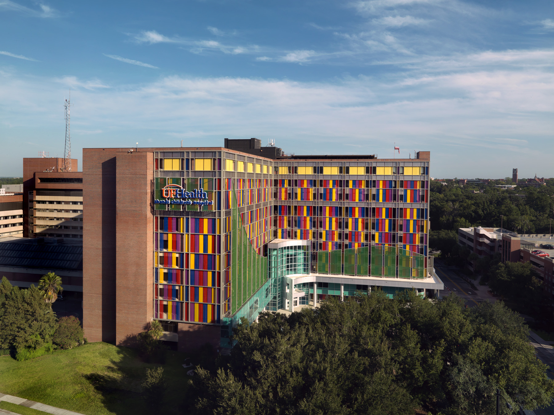 UF Health Shands Children's Hospital East Entry Renovation Architizer