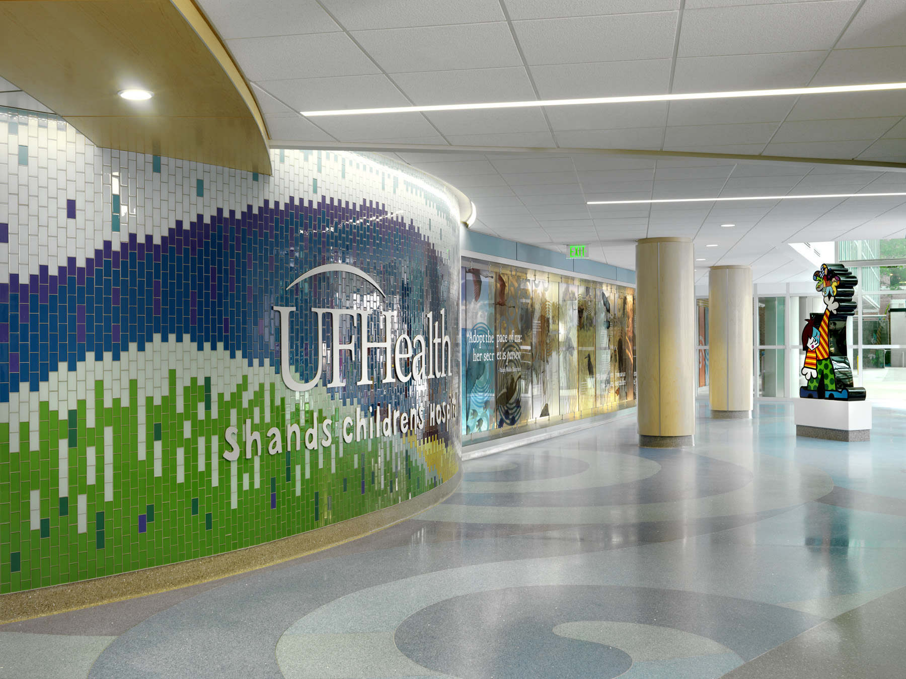 UF Health Shands Children's Hospital East Entry Renovation By Ponikvar ...