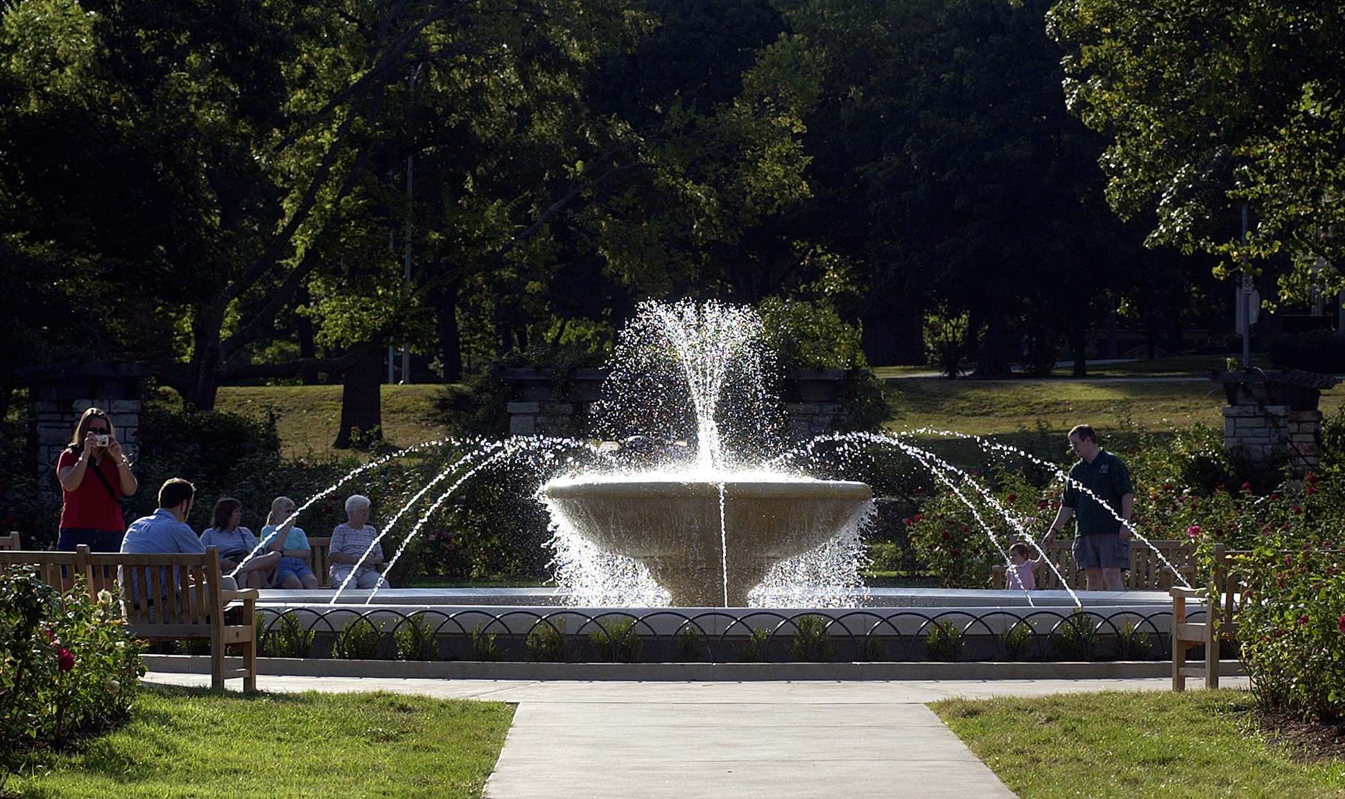 Municipal Rose Garden Fountain - Architizer