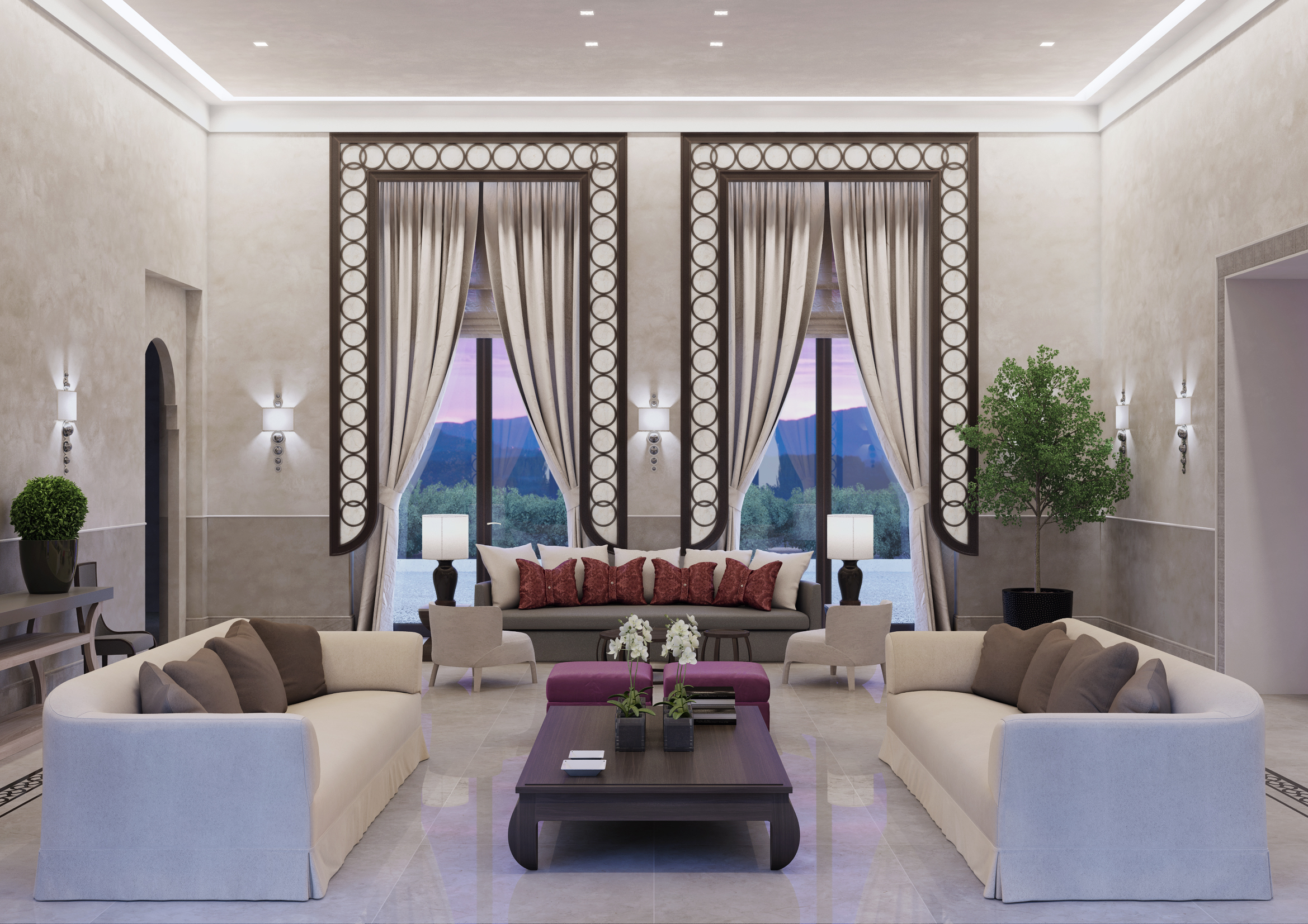 Villa in Abu Dhabi by SDZ Design & Visualisation - 3D Design Studio ...