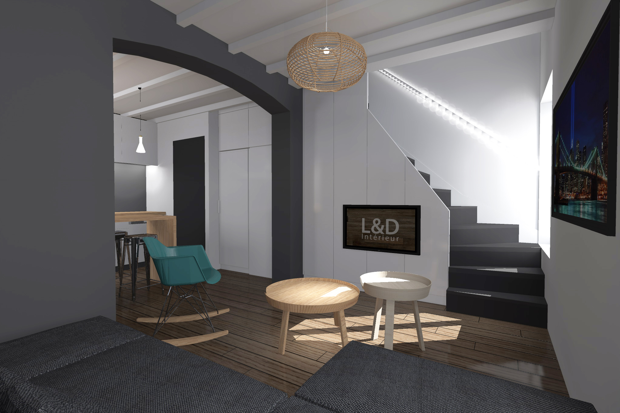 Restructuration complète d’une maison individuelle by L&D Intérieur ...