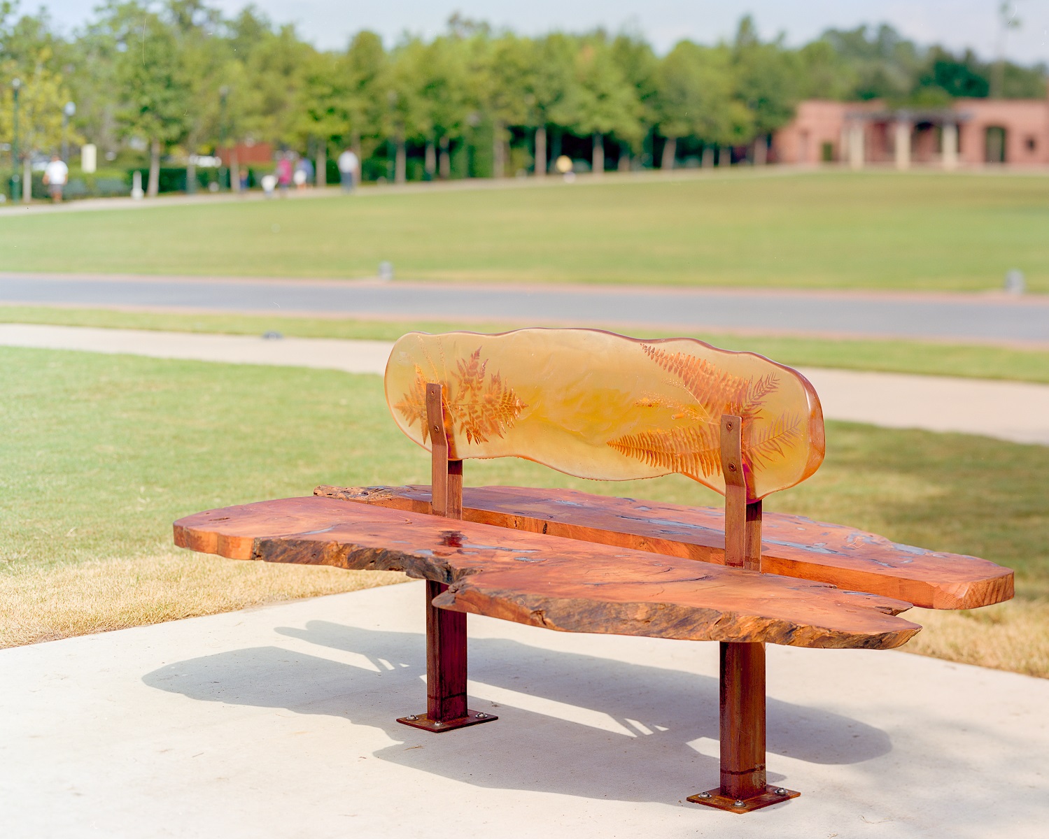 WOODLANDS waterway Arts Council Bench Architizer