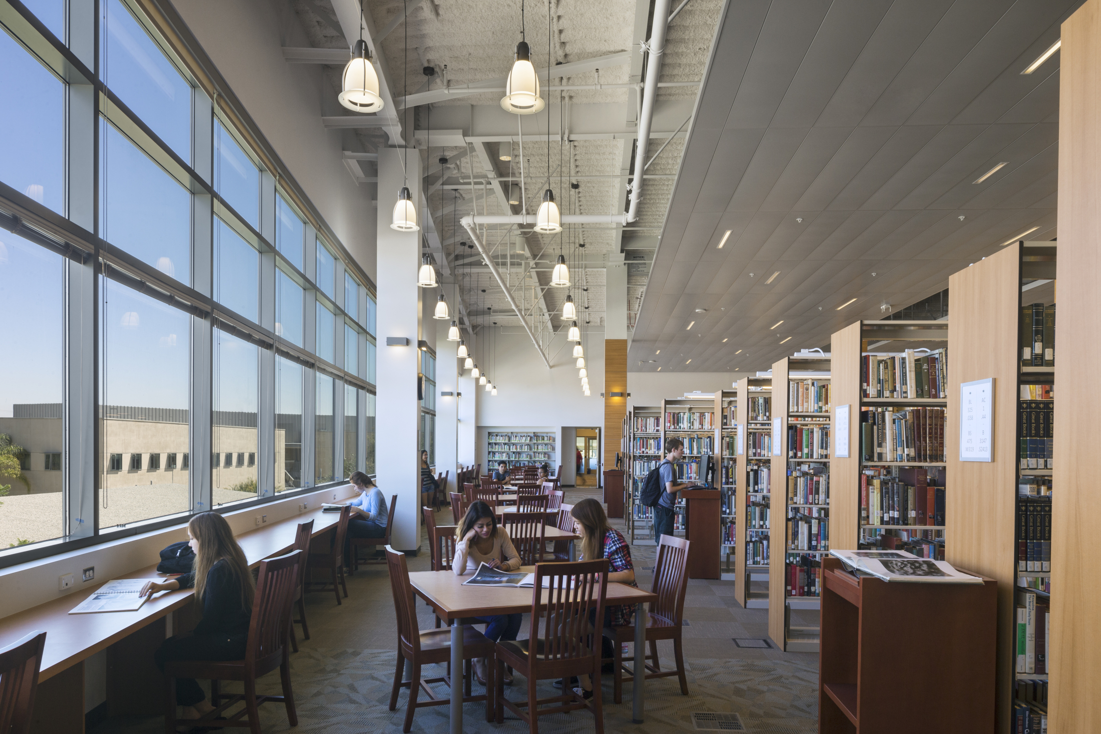 LACCD Harbor College Library & Learning Resource Center by DLR