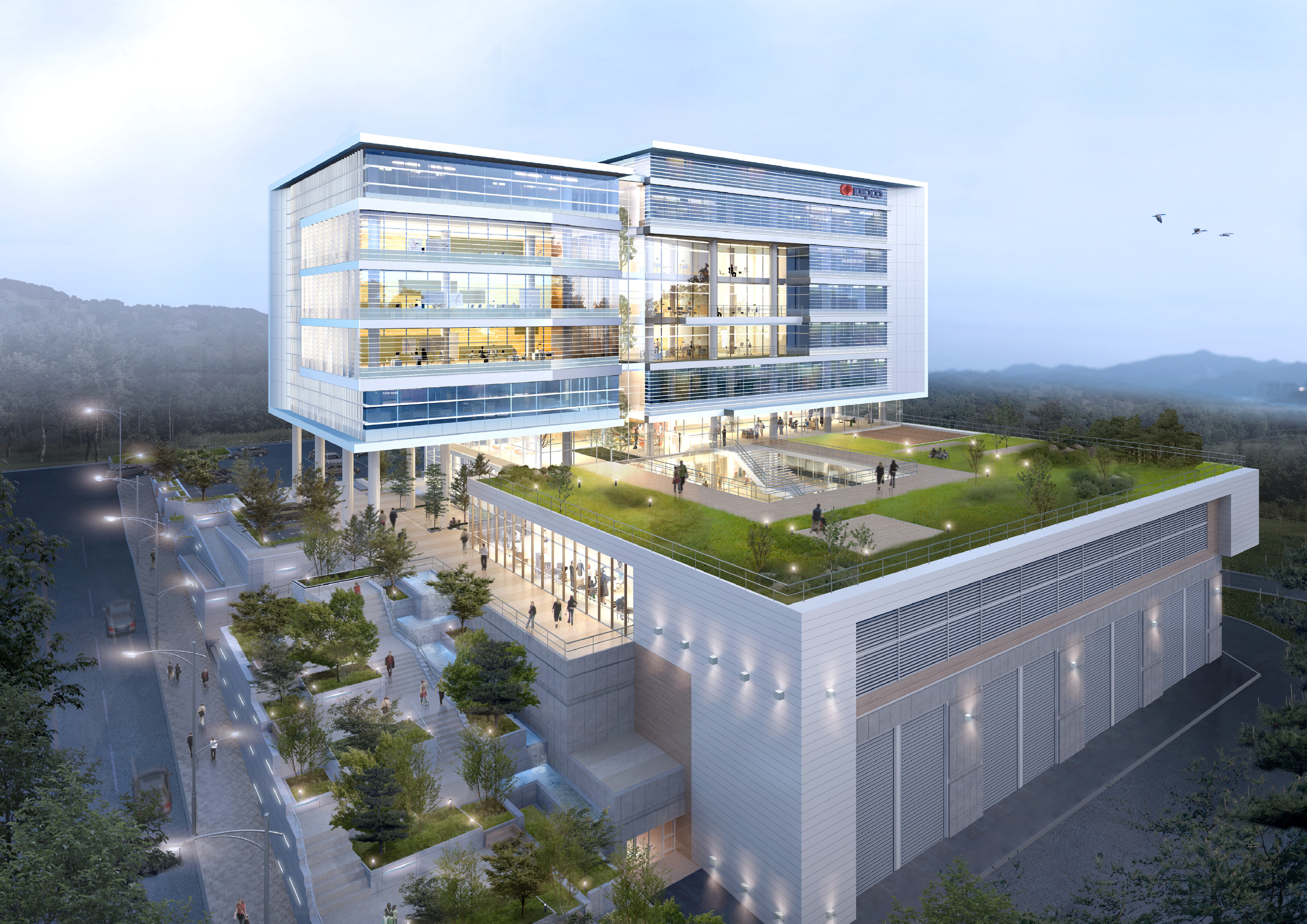 Kepco Branch Office competition Architizer