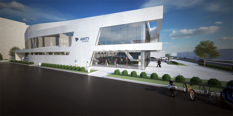 Amity School Student Center by INOA | International Office of ...