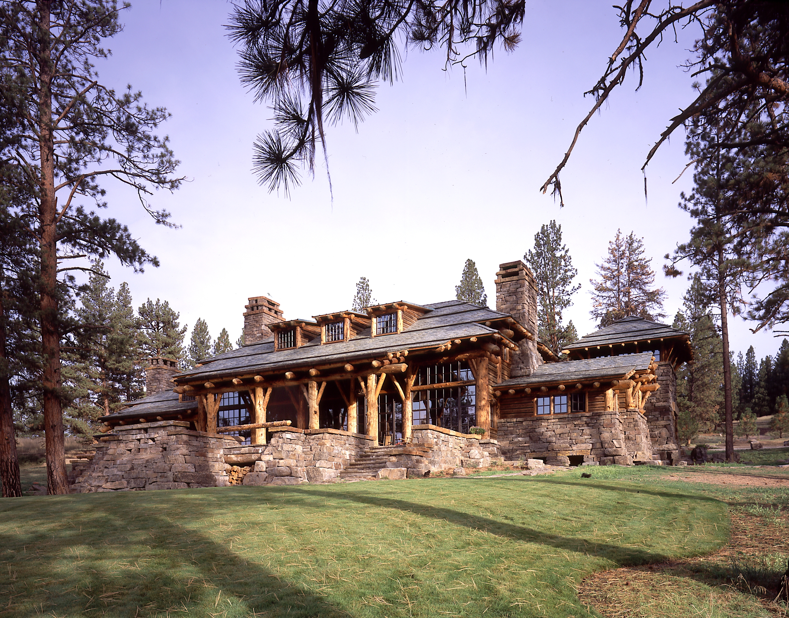 Shining Mountain Ranch by Ewing Architects Architizer